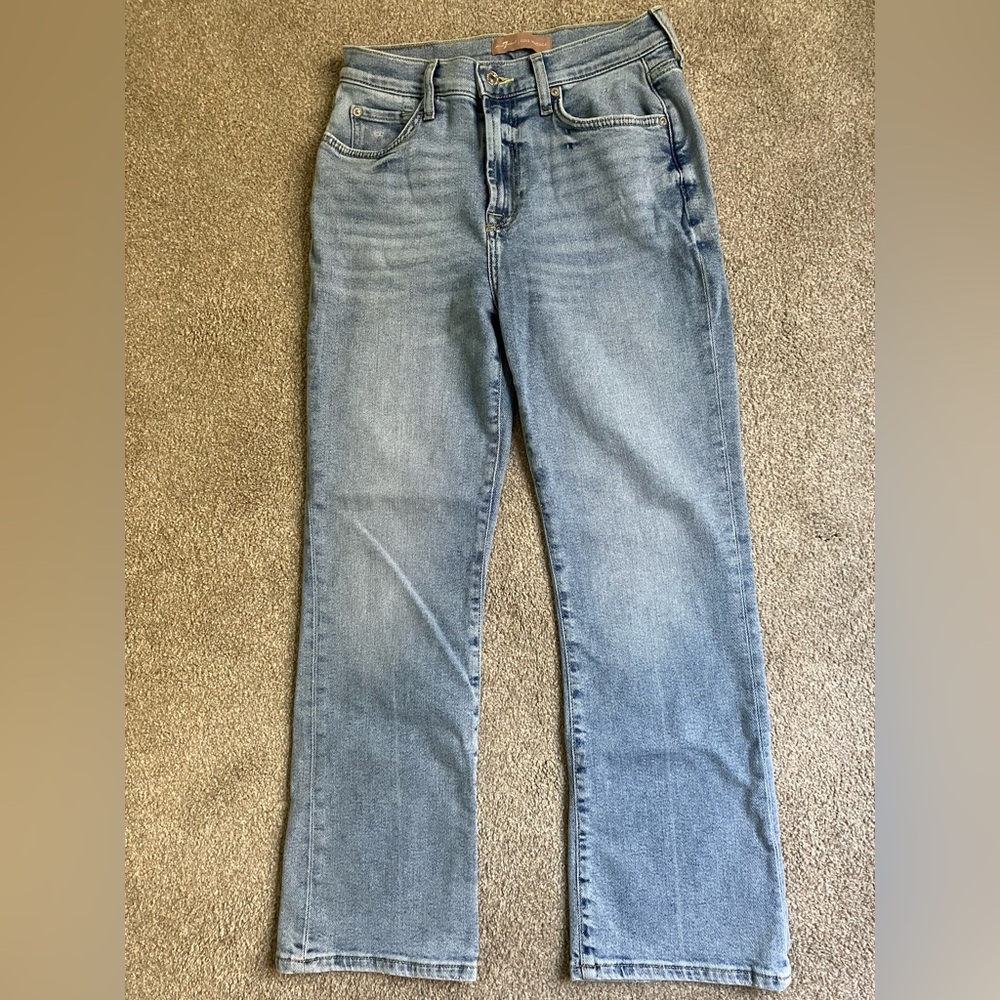 7 For All Mankind Lux Vintage denim high waist slim kick classic 29